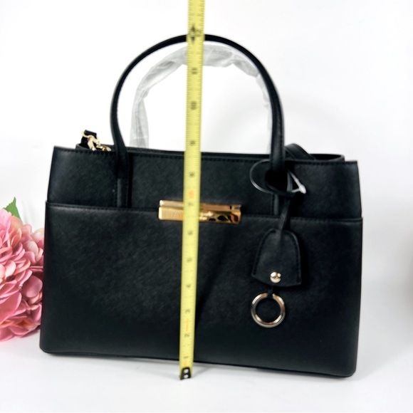 Kate Spade Black Satchel Crossbody Leather Bag NWT - Picture 16 of 16